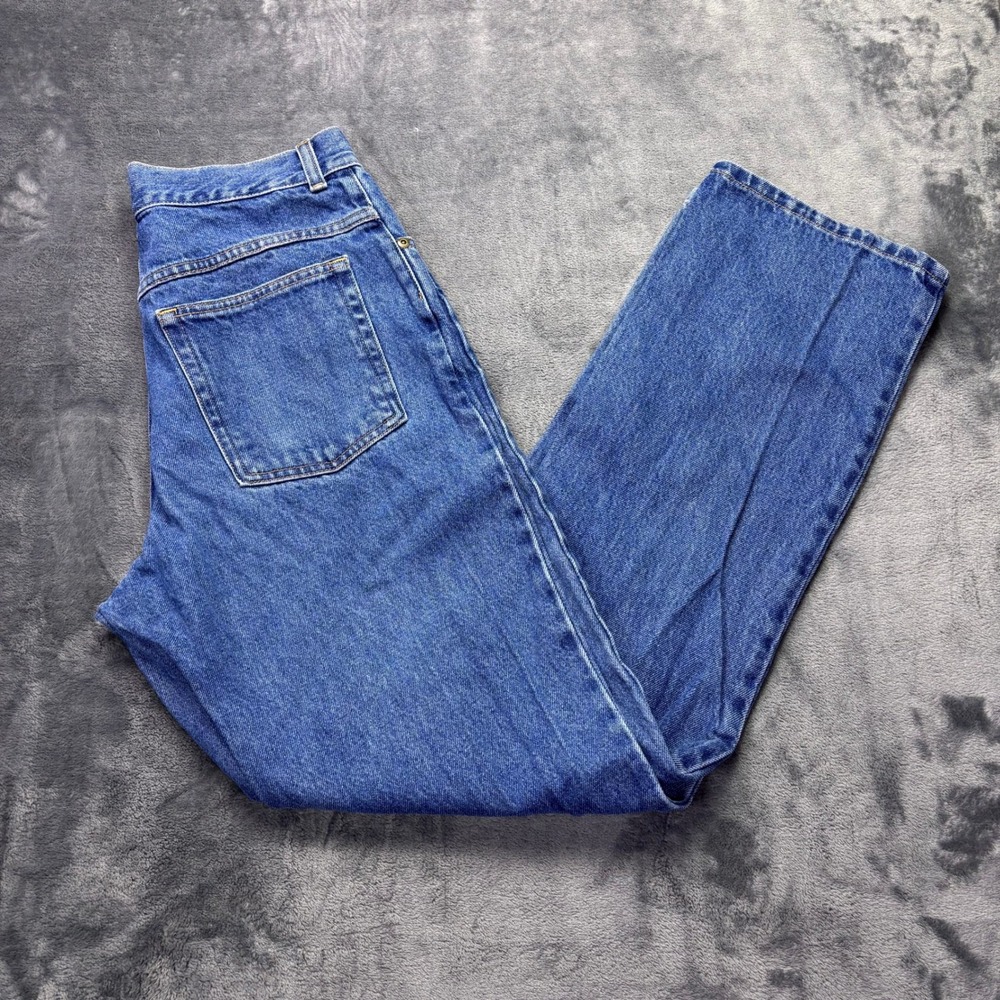 L.L.Bean Original Fit Women's Jeans Size 10 Medium Wash Straight Leg Denim Pants
